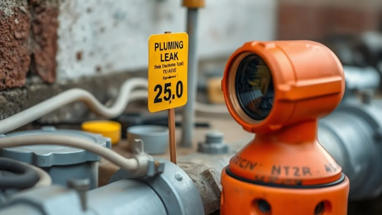 Tools and site markers used in Leak detection